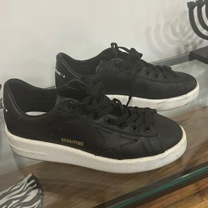 Size 36 black golden goose women’s shoe - purchased 1 year ago.